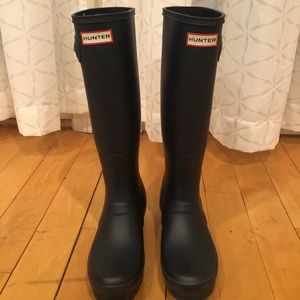 Hunter rain boots